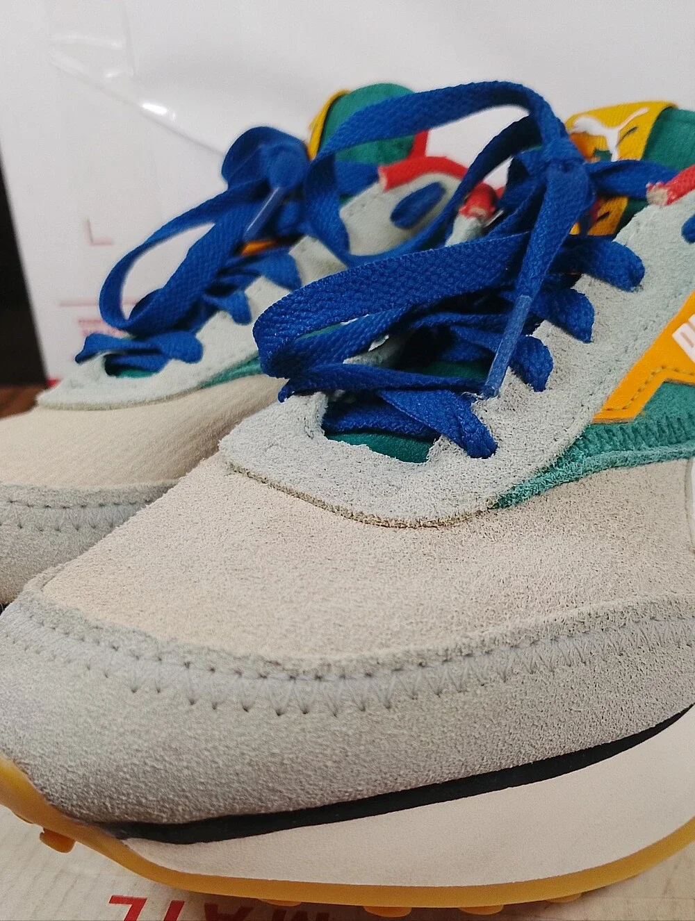 PUMA Future Rider NH Multicolor Sneakers Kid's/Toddler Size 4.5 Shoes 390588-01